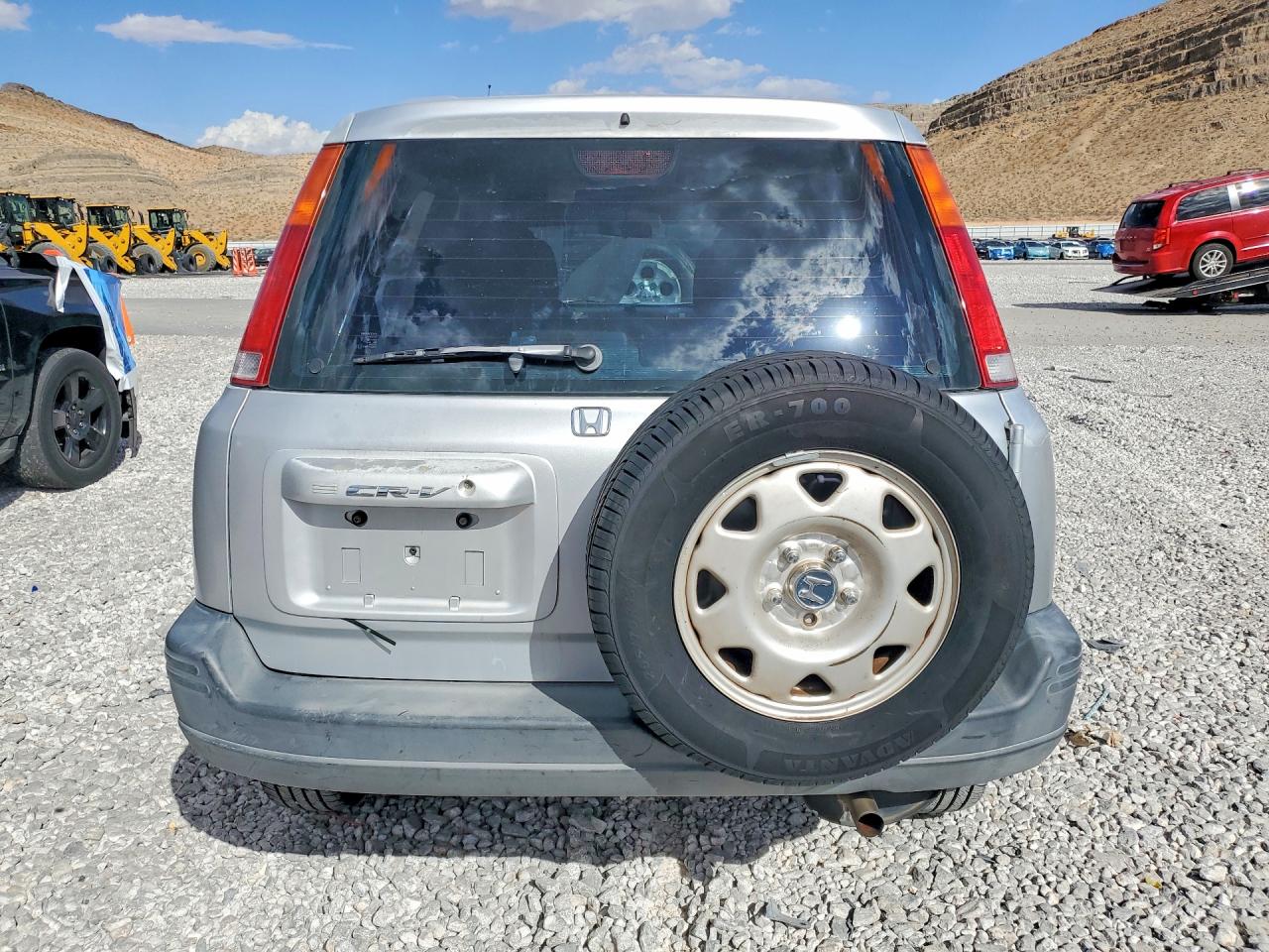 1998 Honda Cr-v Lx Silver vin: JHLRD2849WC018490