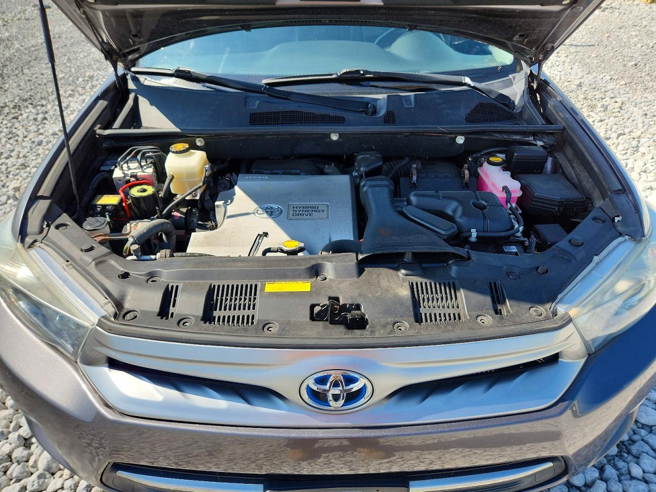 2011 Toyota Highlander Hybrid Limited Черный vin: JTEDC3EH3B2003227