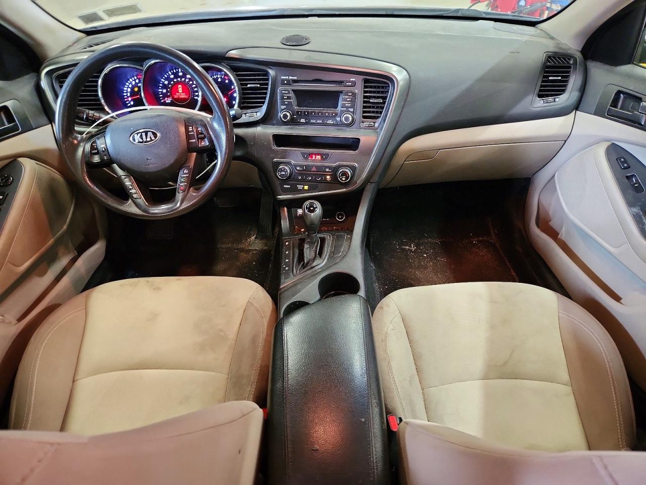 2013 Kia Optima Lx Gray vin: 5XXGM4A7XDG094561