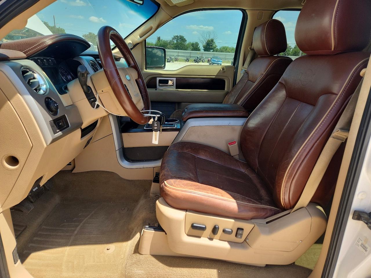 2012 Ford F150 Supercrew White vin: 1FTFW1ET6CKD29666