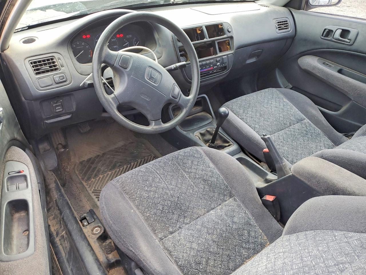 1996 Honda Civic Hx Black vin: 1HGEJ7120TL033869
