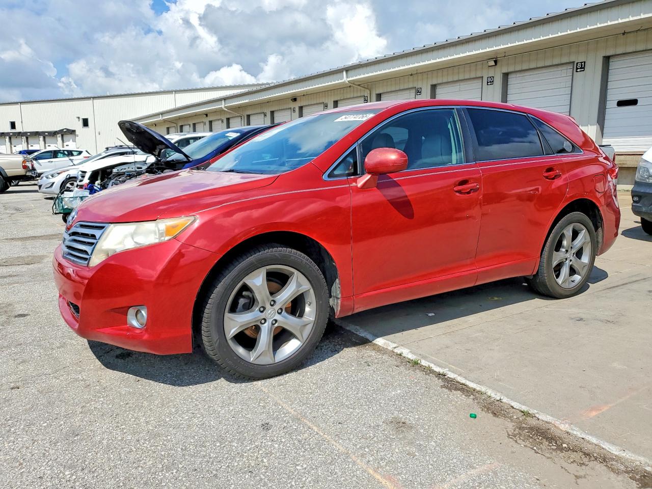2010 Toyota Venza Fwd V6 Red vin: 4T3ZK3BB4AU024624
