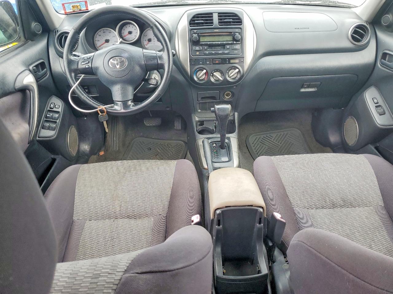 2005 Toyota Rav4 Base Silver vin: JTEHD20V156028954