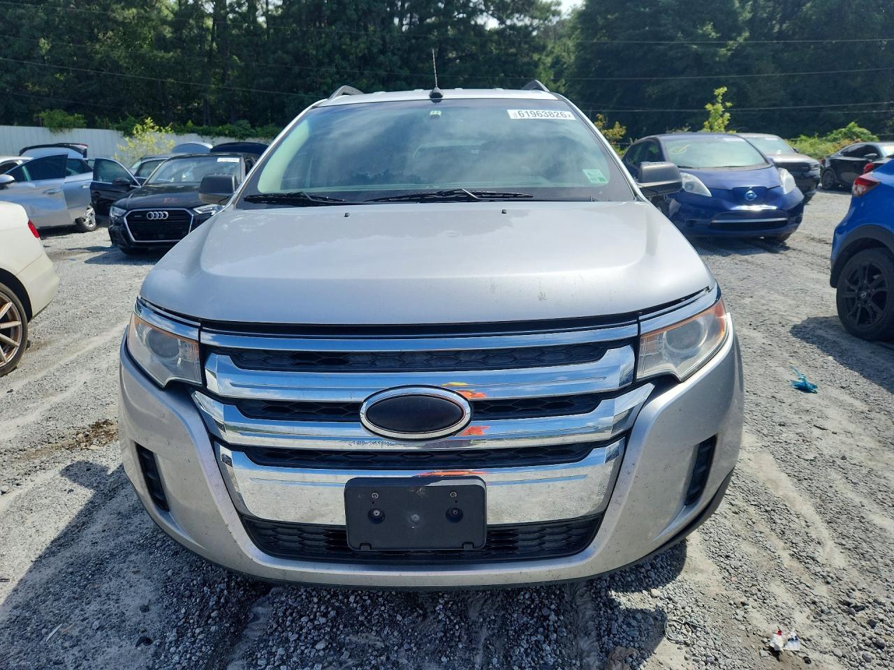 2013 Ford Edge Se Silver vin: 2FMDK3GCXDBB21180