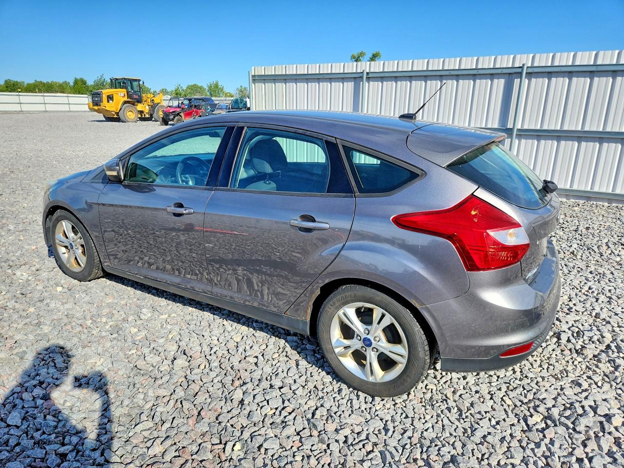 2014 Ford Focus Se Gray vin: 1FADP3K24EL239219