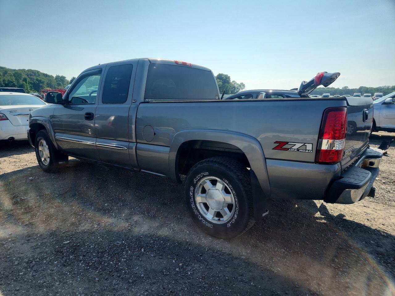 2006 Gmc New Sierra K1500 Gray vin: 1GTEK19B46Z181960