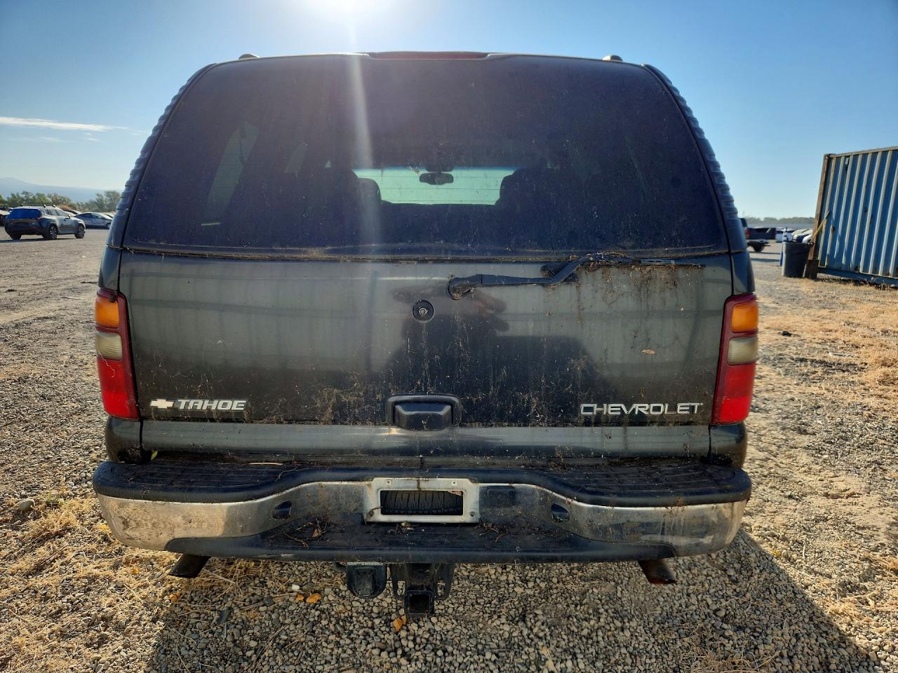 2003 Chevrolet Tahoe K1500 Gray vin: 1GNEK13T93R174233