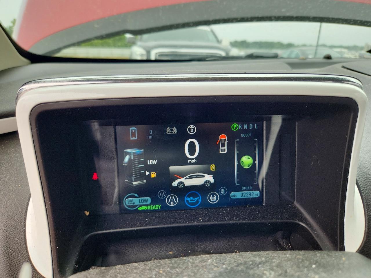 2012 Chevrolet Volt Red vin: 1G1RD6E48CU121665