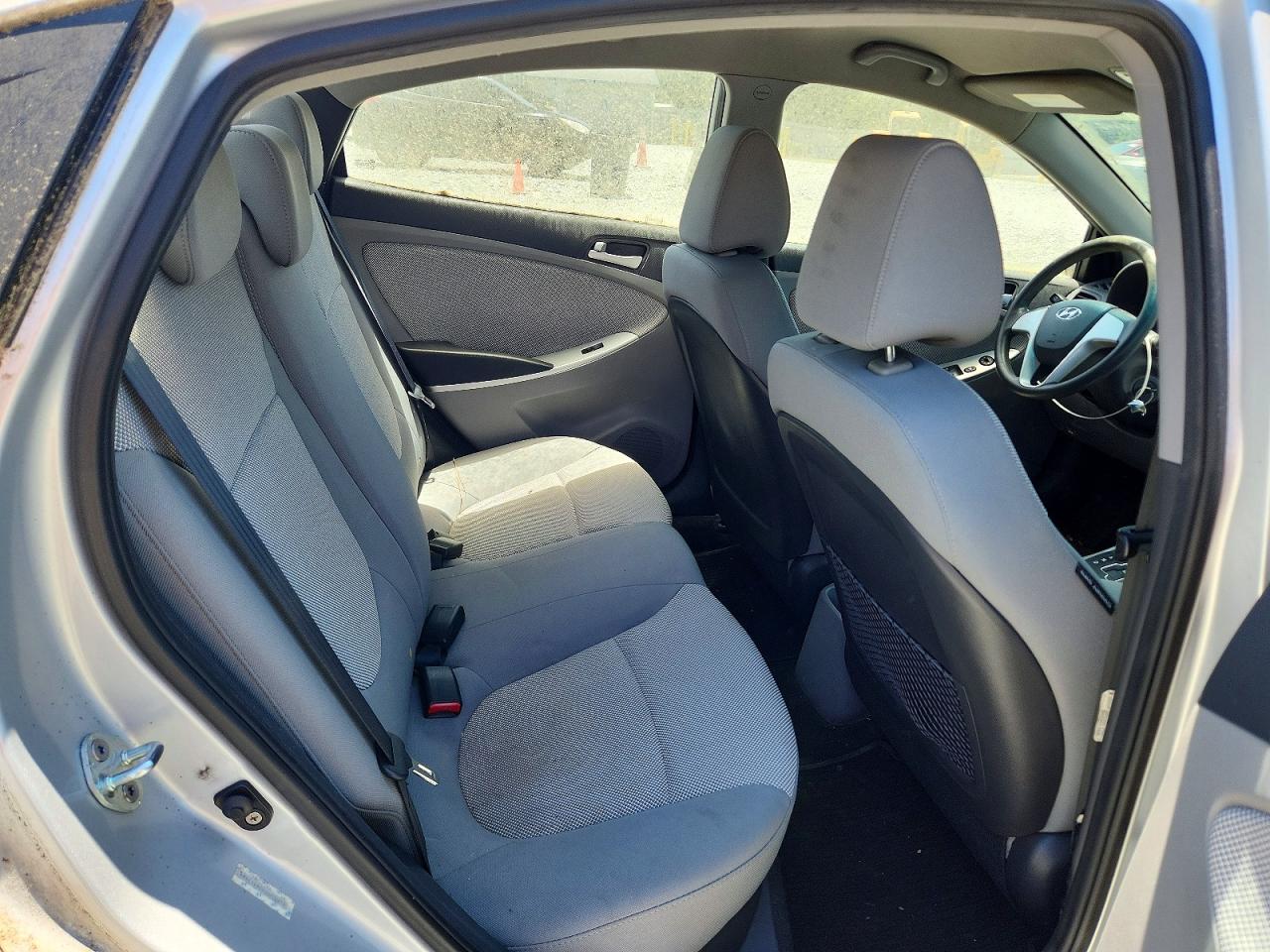 2012 Hyundai Accent Gls Silver vin: KMHCT4AEXCU200219