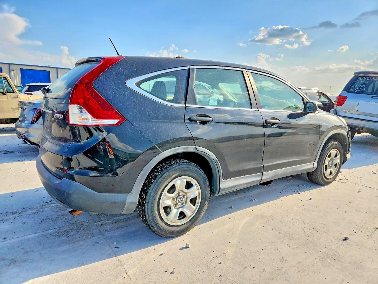 2012 Honda Cr-v Lx Черный vin: 5J6RM4H33CL026235