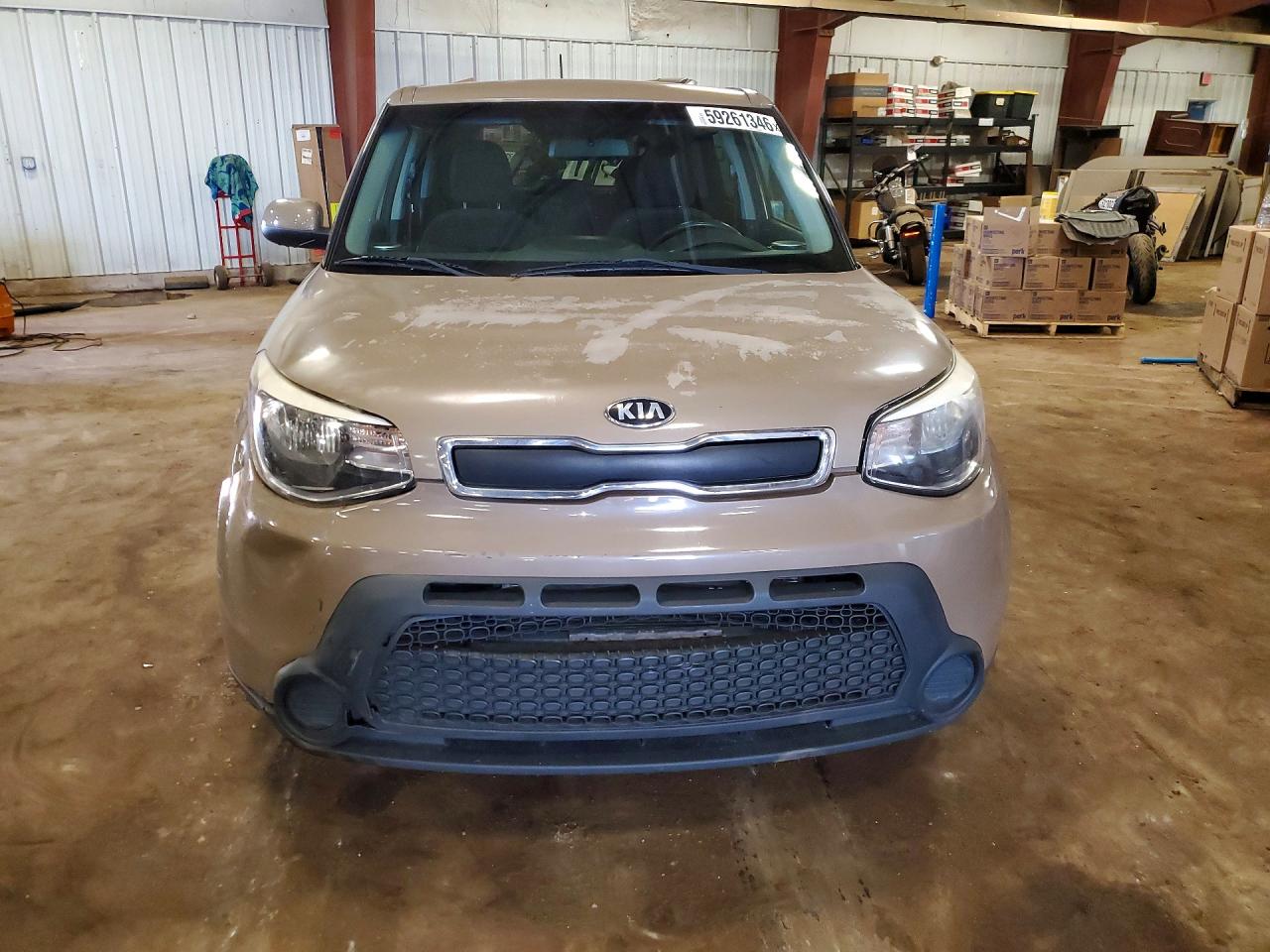 2015 Kia Soul Base Tan vin: KNDJN2A27F7231978