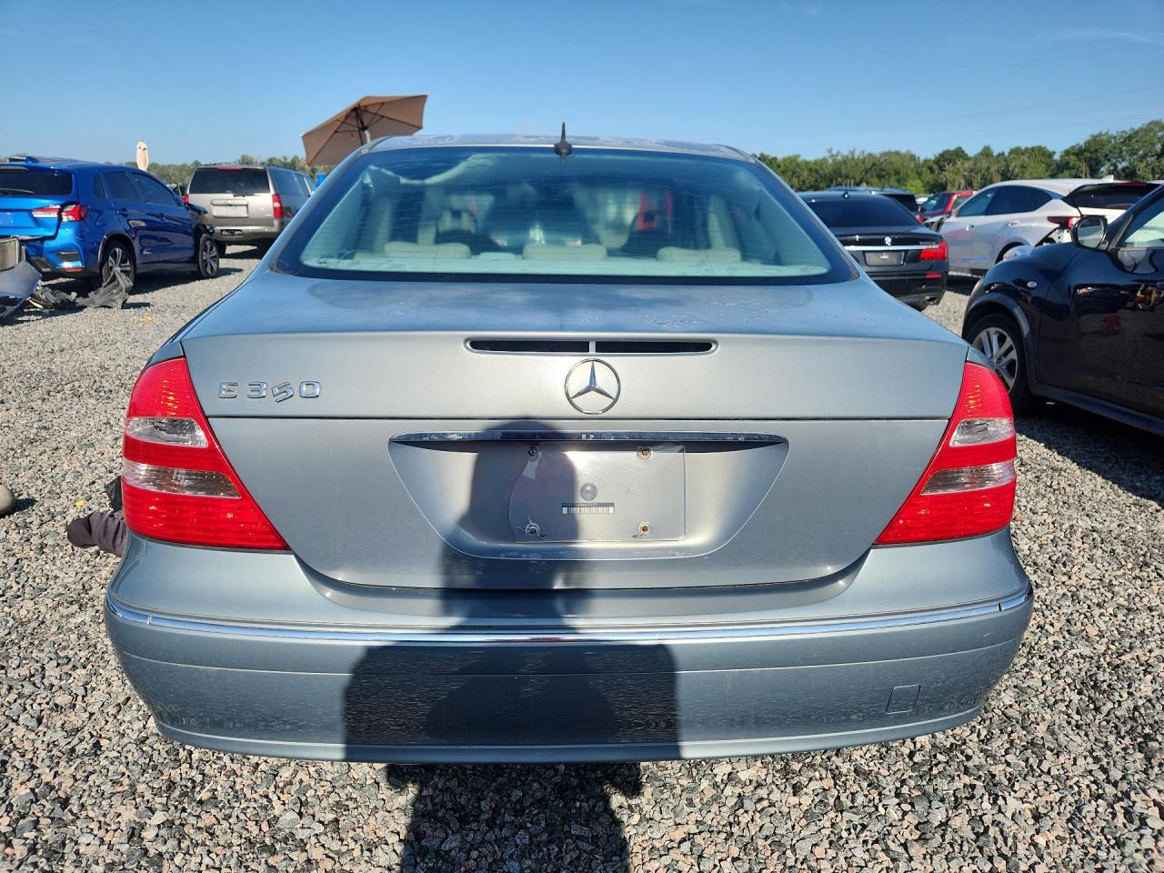 2006 Mercedes-benz E 350 Blue vin: WDBUF56J06A805057