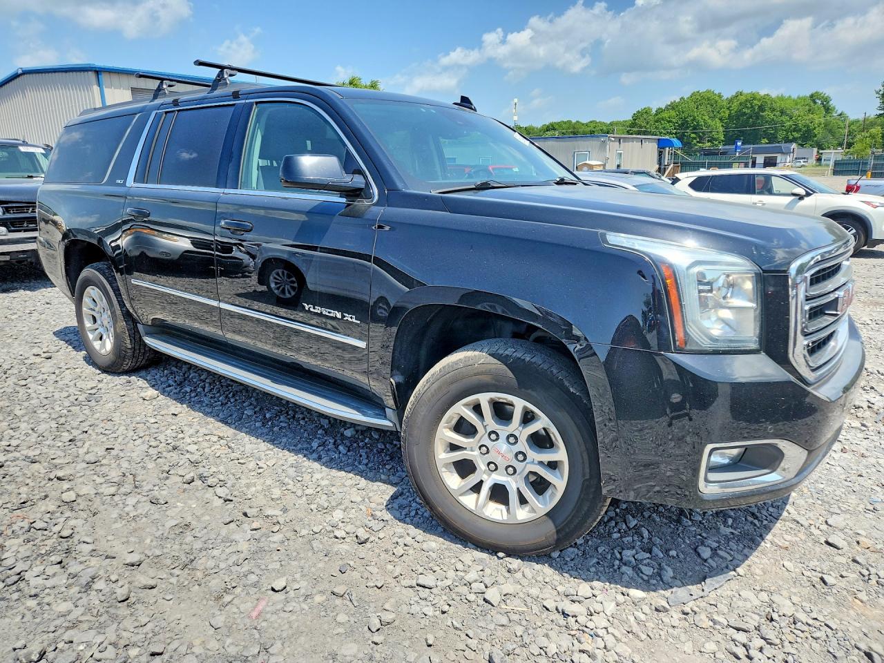 2015 Gmc Yukon Xl K1500 Slt Black vin: 1GKS2HKC9FR671832