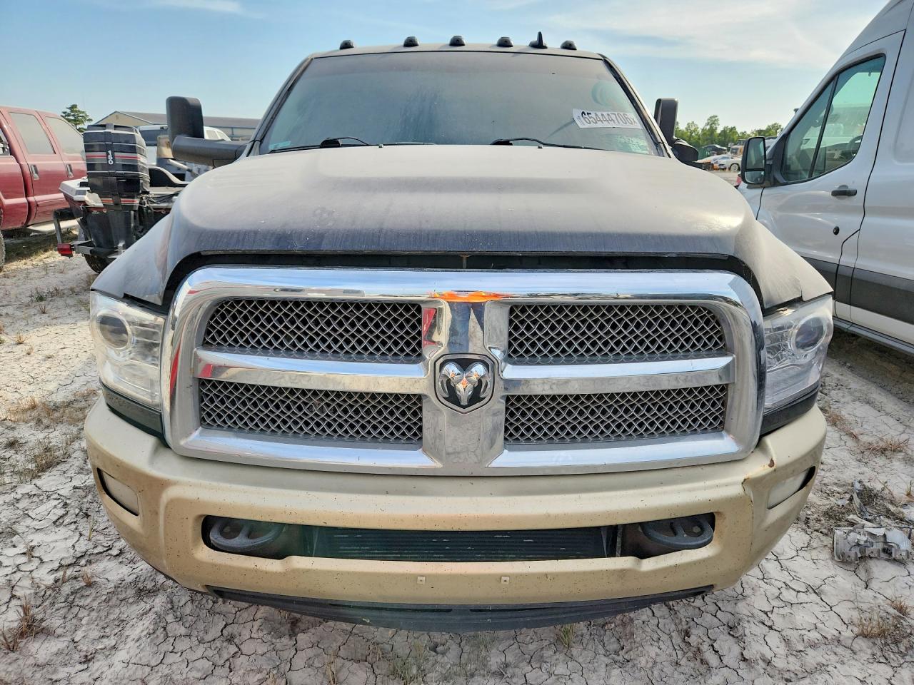 2015 Ram 3500 Longhorn Black vin: 3C63RRNL7FG565237