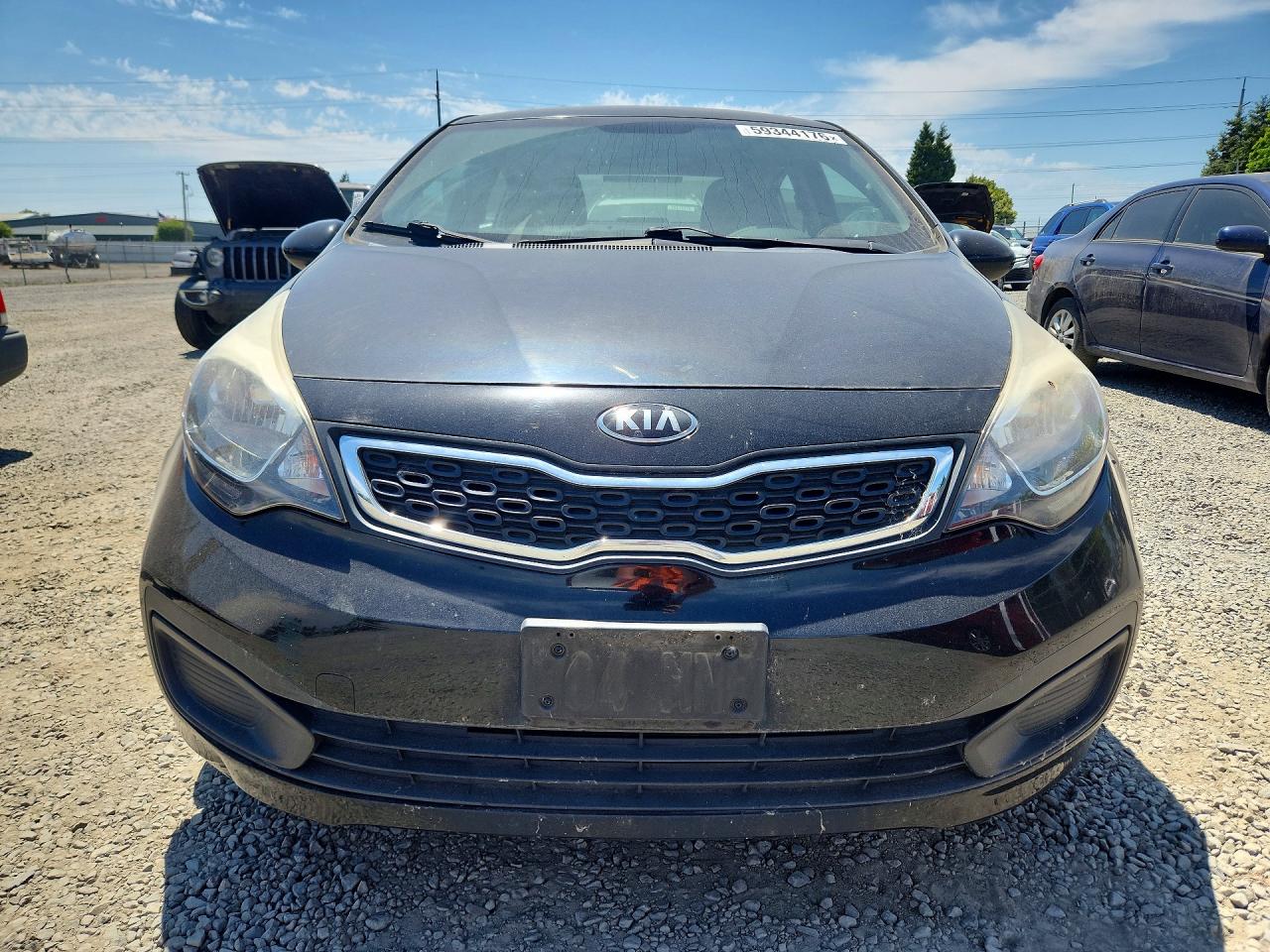 2014 Kia Rio Ex Black vin: KNADN4A35E6377007