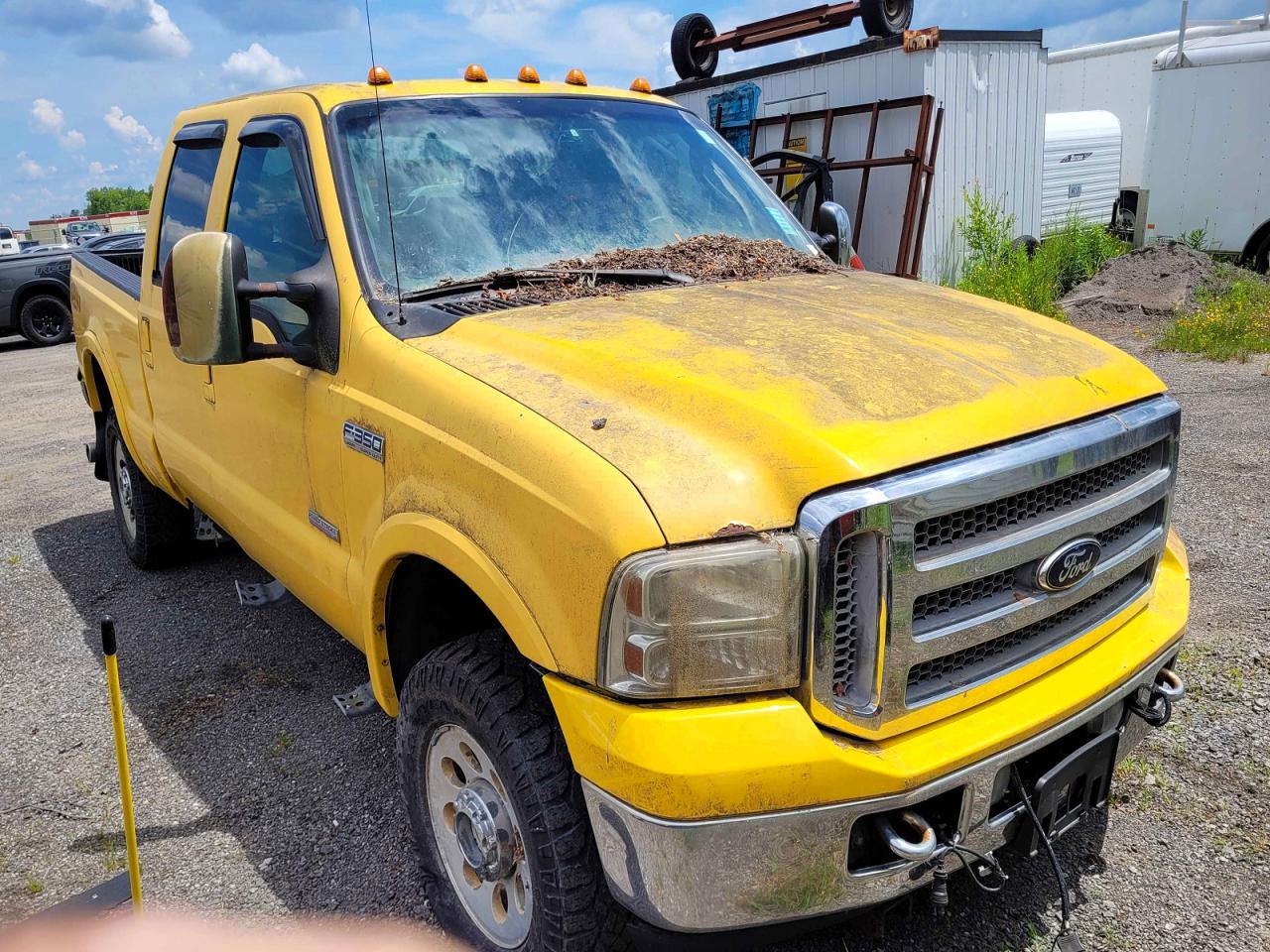 2006 Ford F350 Srw Super Duty Yellow vin: 1FTWW31P36EA97521