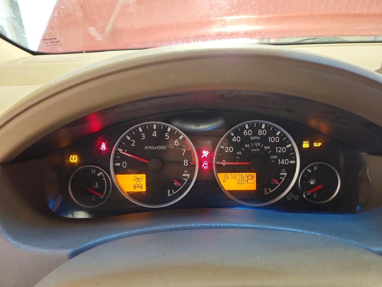 2006 Nissan Pathfinder S Red vin: 5N1AR18W86C607677