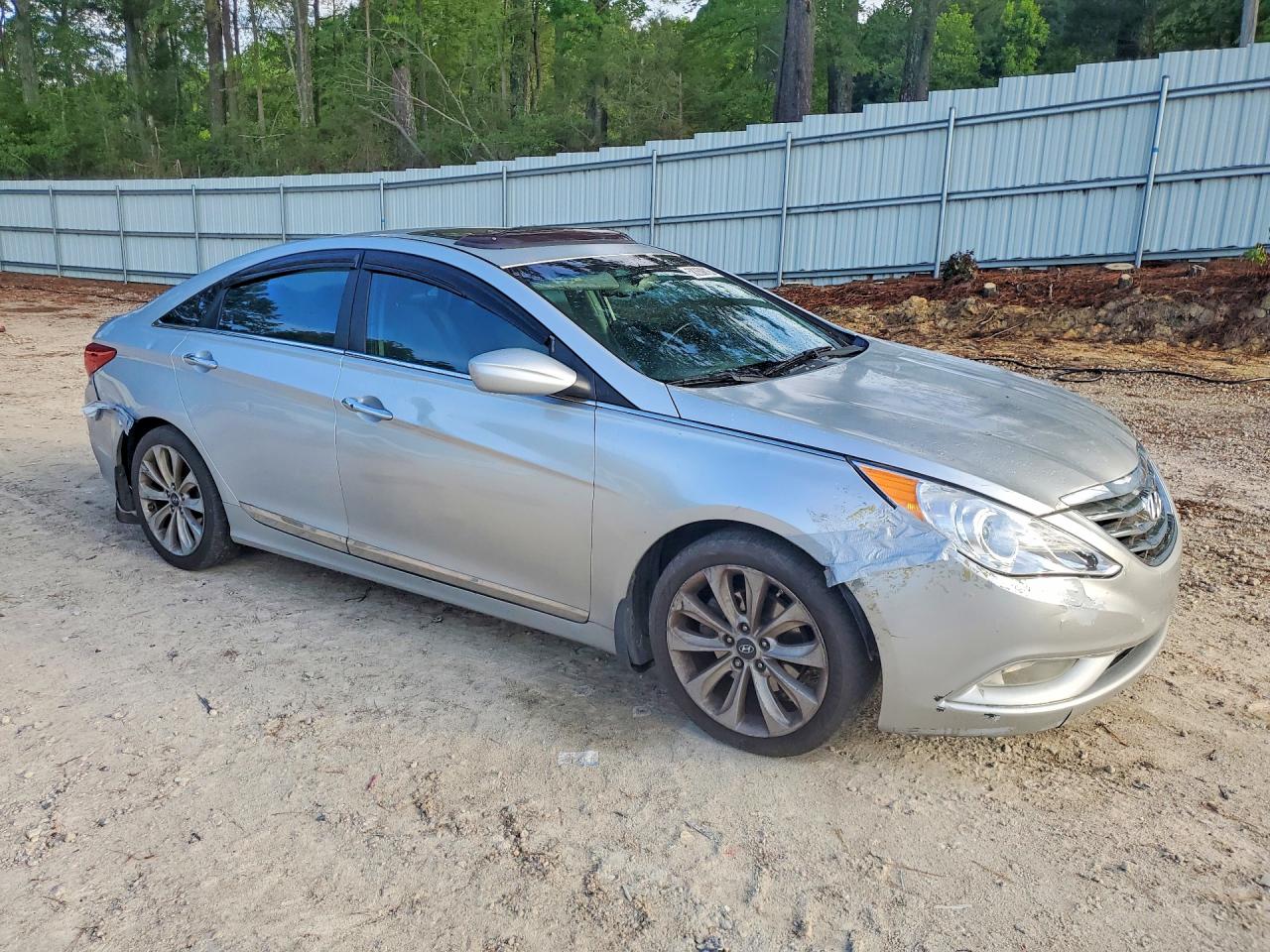 2012 Hyundai Sonata Se 2.0t Silver vin: 5NPEC4ABXCH423731