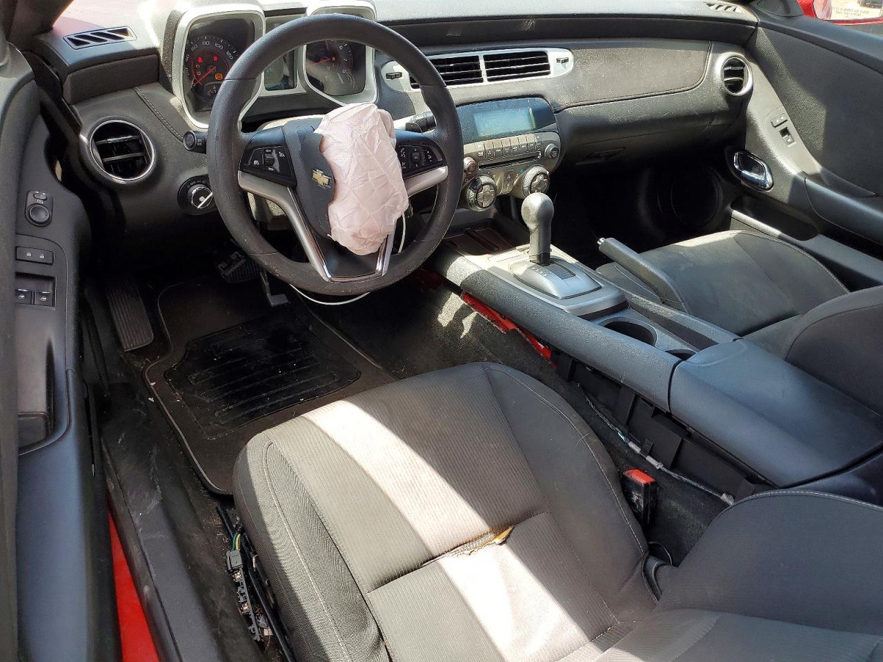 2012 Chevrolet Camaro Lt Red vin: 2G1FB1E35C9182410