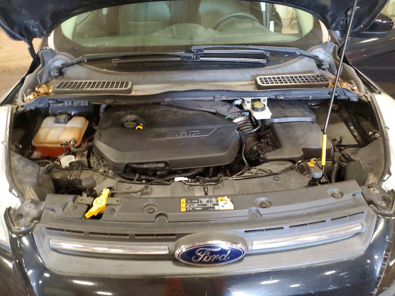 2014 Ford Escape Se Black vin: 1FMCU9GX8EUD89720