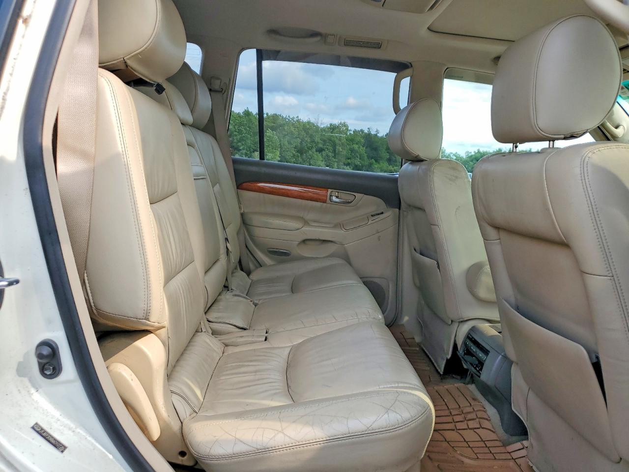 2006 Lexus Gx 470 White vin: JTJBT20X860107280