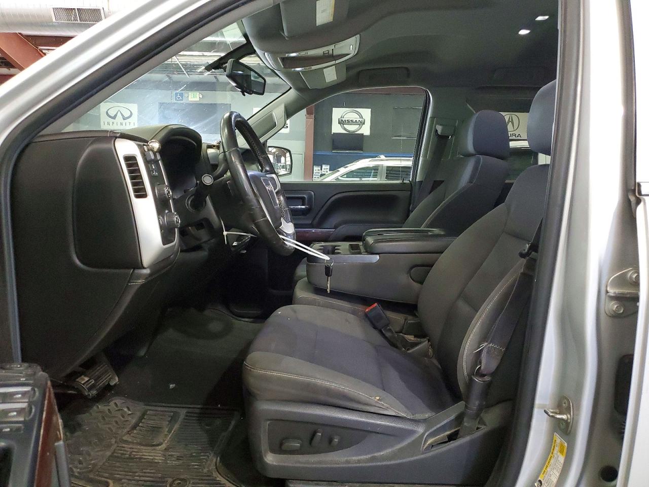 2014 Gmc Sierra K1500 Sle Silver vin: 1GTV2UEC4EZ223381