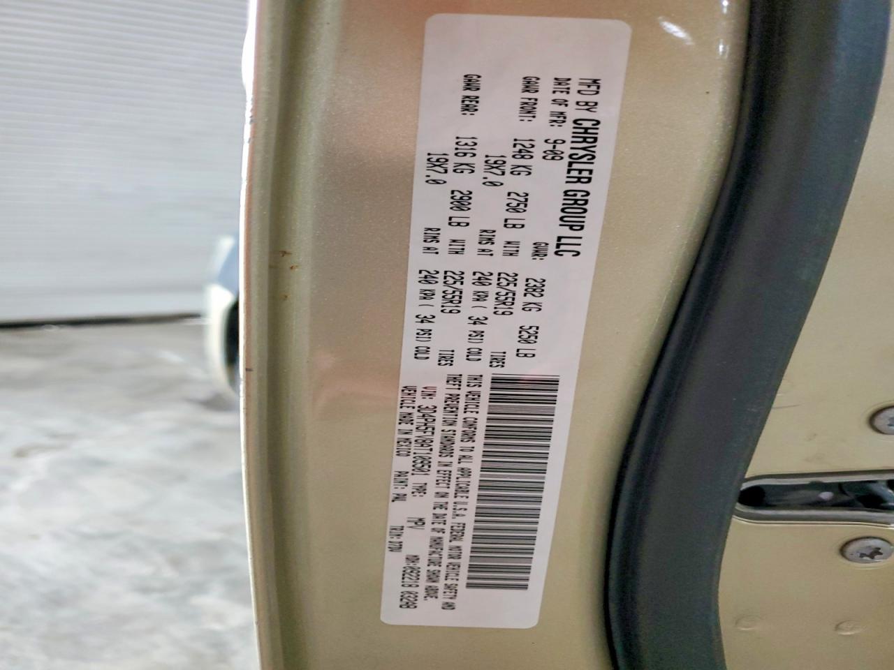 2010 Dodge Journey Sxt Gold vin: 3D4PH5FV8AT109501