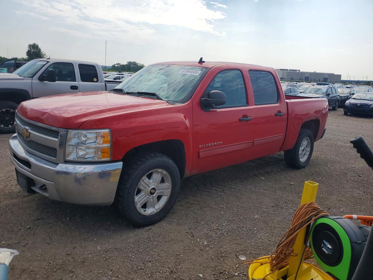 2013 Chevrolet Silverado K1500 Lt Red vin: 3GCPKSE73DG194521