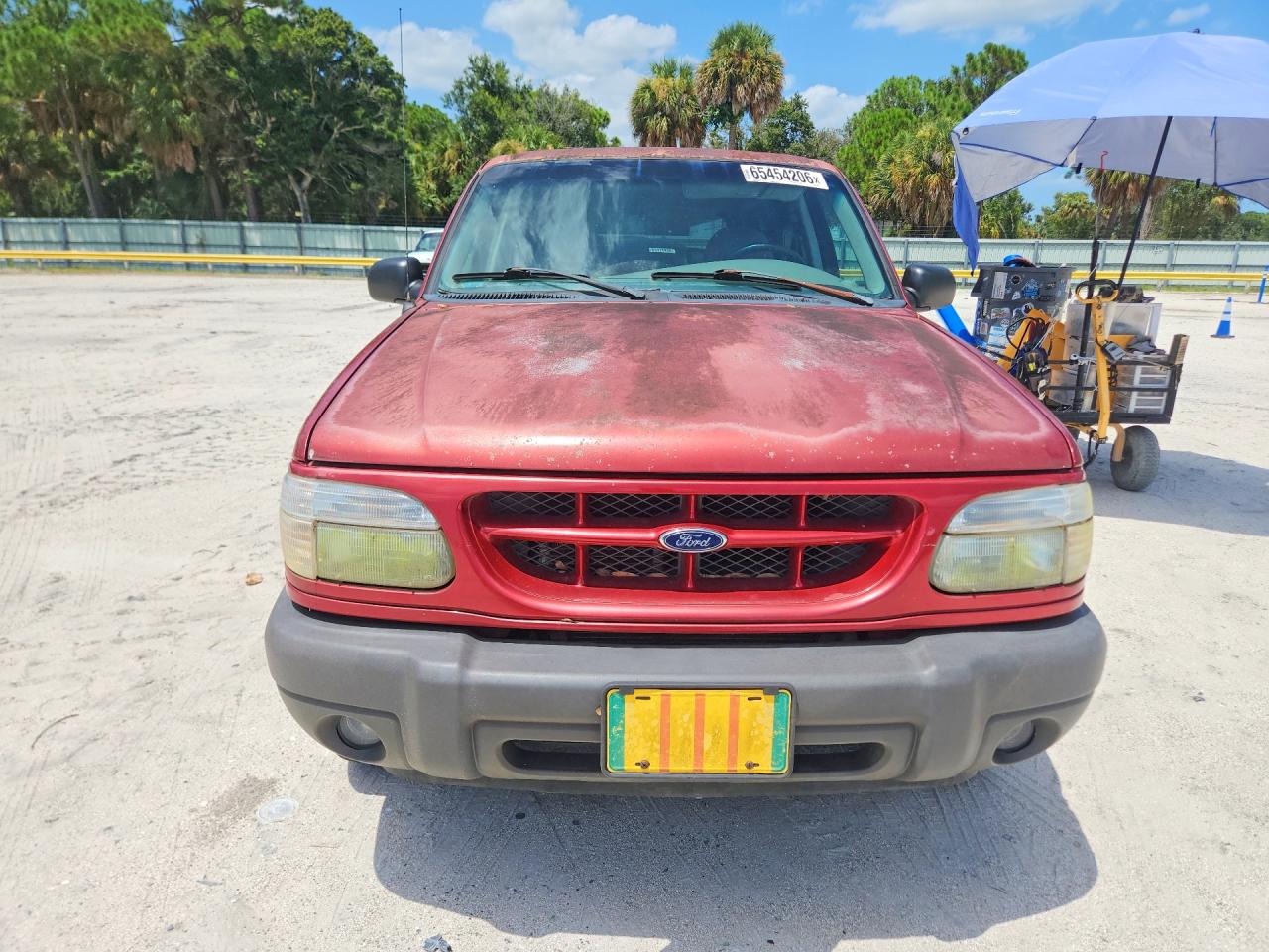 2001 Ford Explorer Xls Red vin: 1FMZU62E51ZA36072