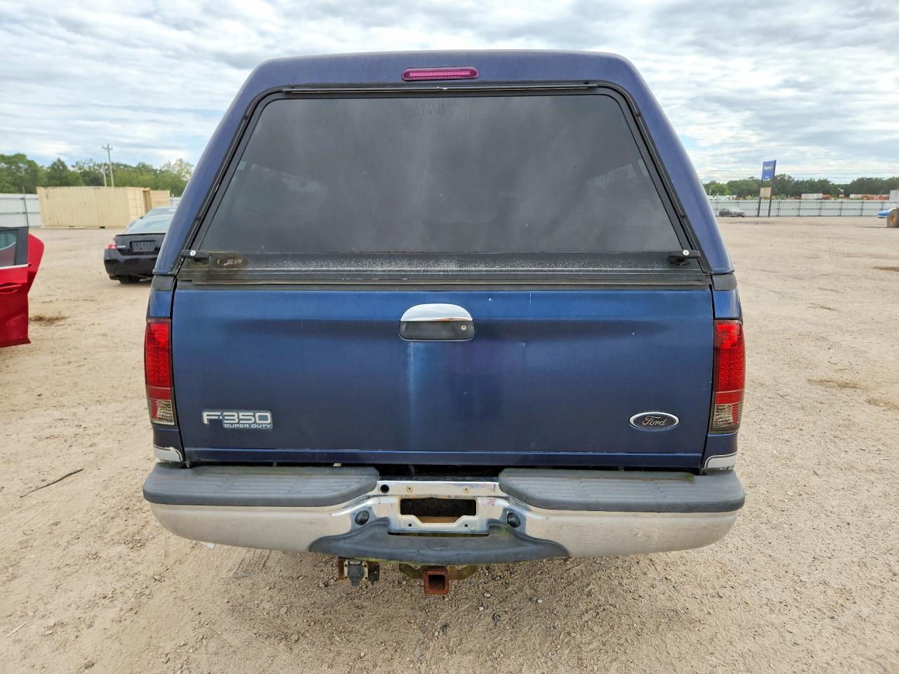 2003 Ford F350 Srw Super Duty Blue vin: 1FTSW30P43EC53691