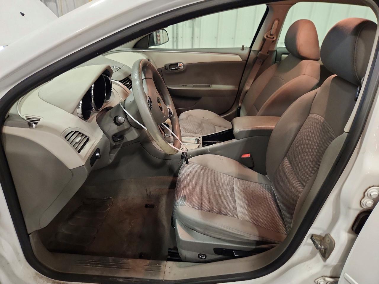 2012 Chevrolet Malibu Ls White vin: 1G1ZB5E08CF171953