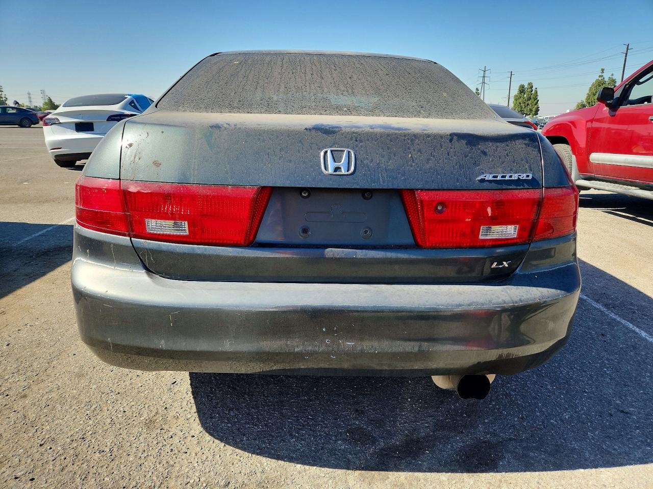 2005 Honda Accord Lx Gray vin: 1HGCM56415A076774