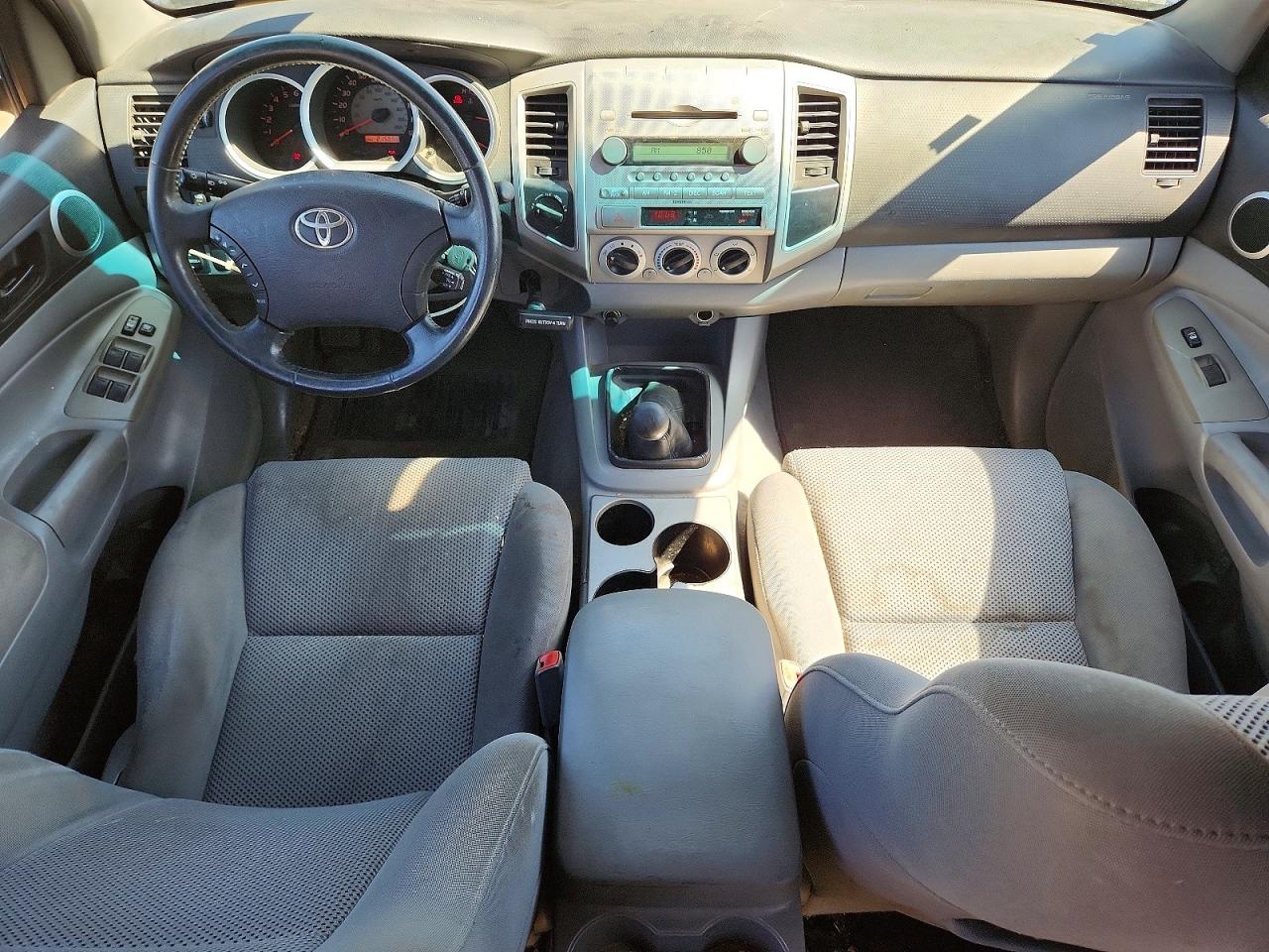 2007 Toyota Tacoma Double Cab Blue vin: 5TELU42N37Z403630