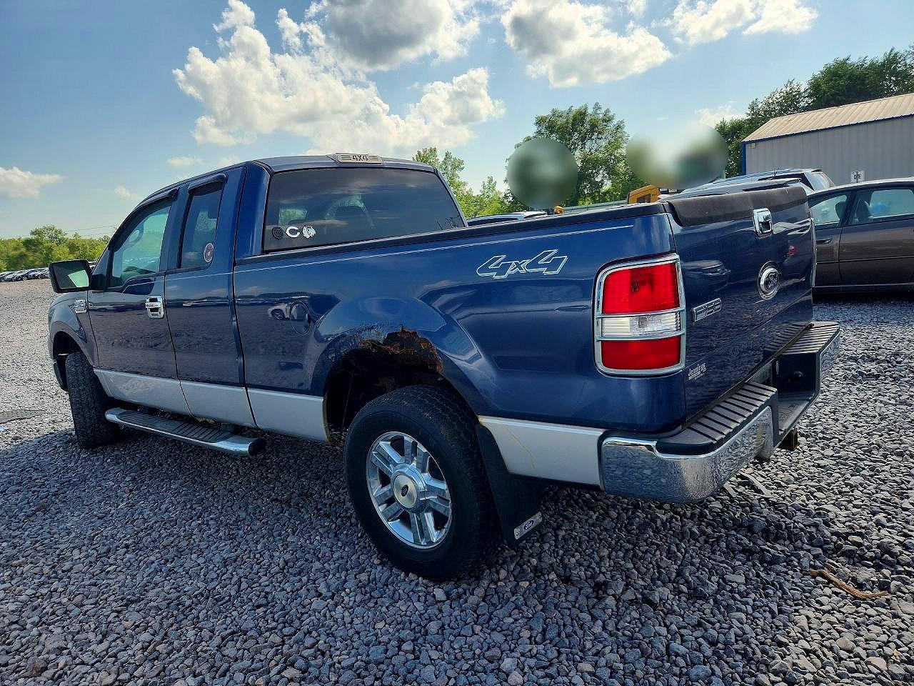 2006 Ford F150 Blue vin: 1FTPX14546FA72251