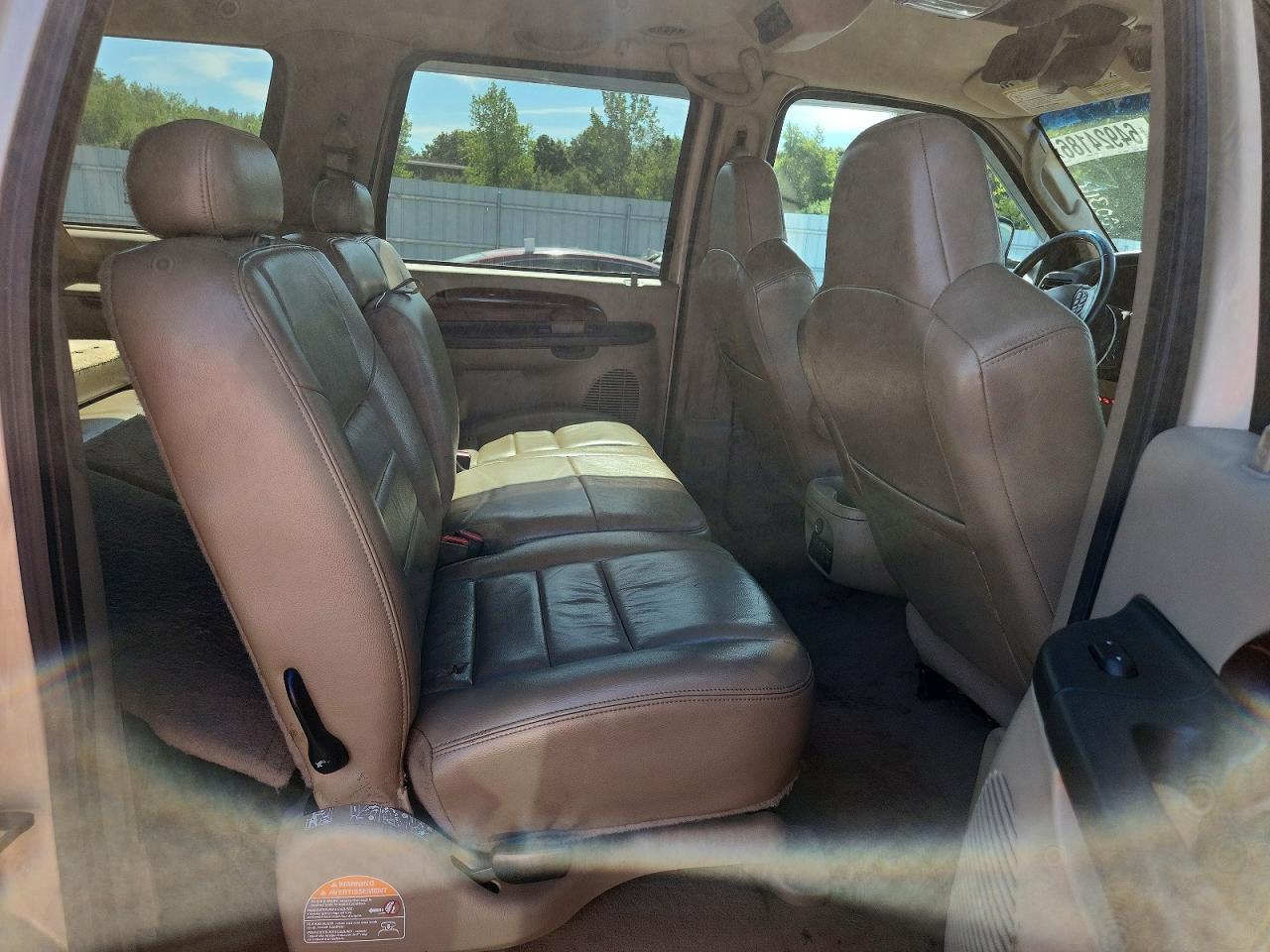2005 Ford Excursion Limited Tan vin: 1FMNU43S75EA74181