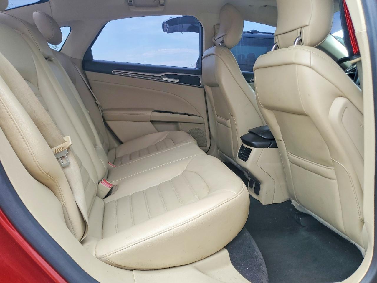 2013 Ford Fusion Se Hybrid Red vin: 3FA6P0LUXDR232976