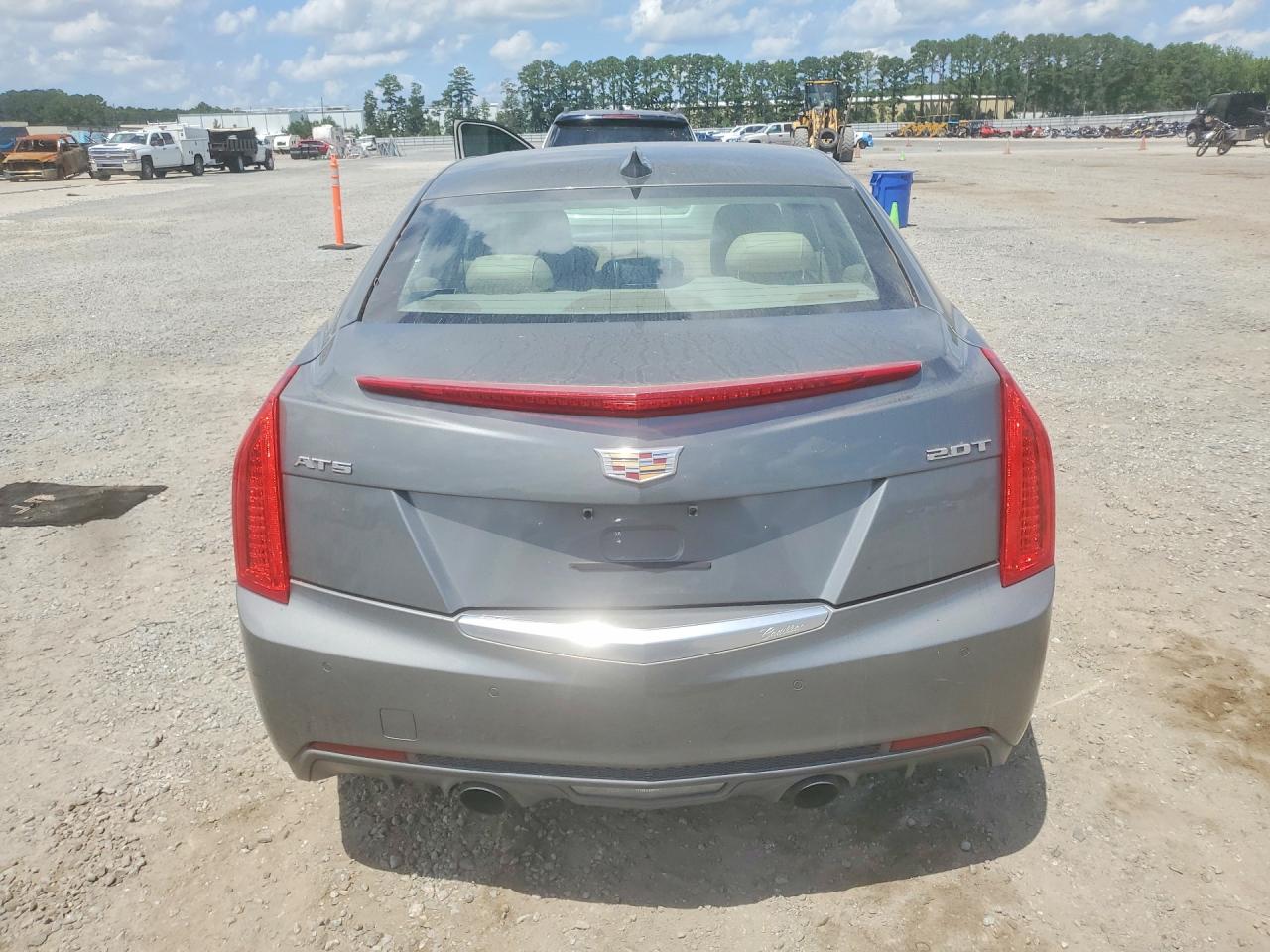 2016 Cadillac Ats Luxury Silver vin: 1G6AB5RX9G0104074