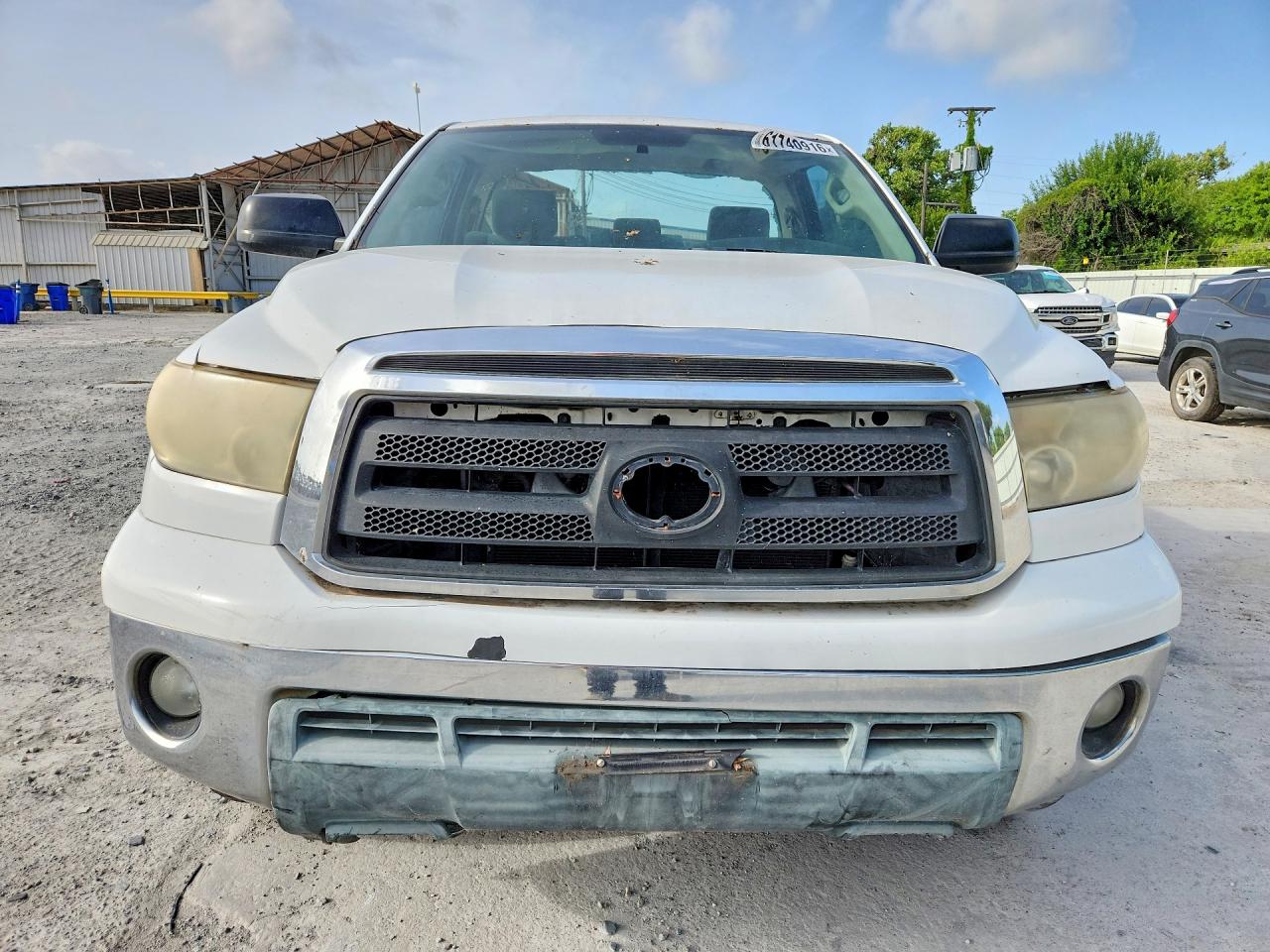 2010 Toyota Tundra Grade White vin: 5TFJM5F12AX001035
