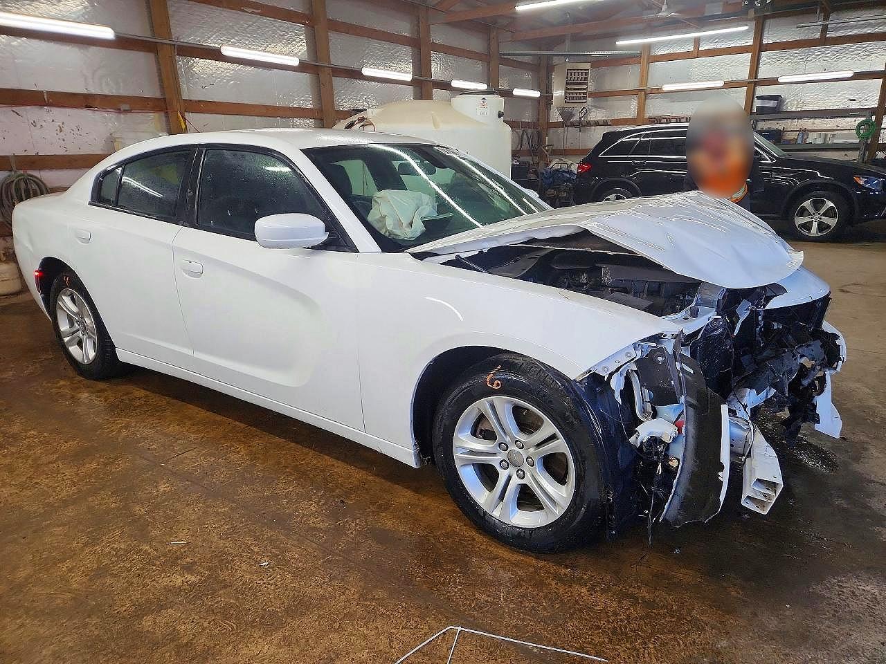 2019 Dodge Charger Sxt Белый vin: 2C3CDXBG3KH741945