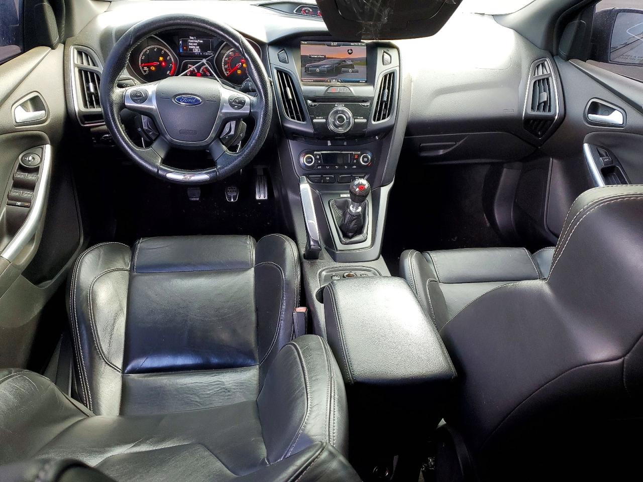 2013 Ford Focus St Black vin: 1FADP3L91DL254612