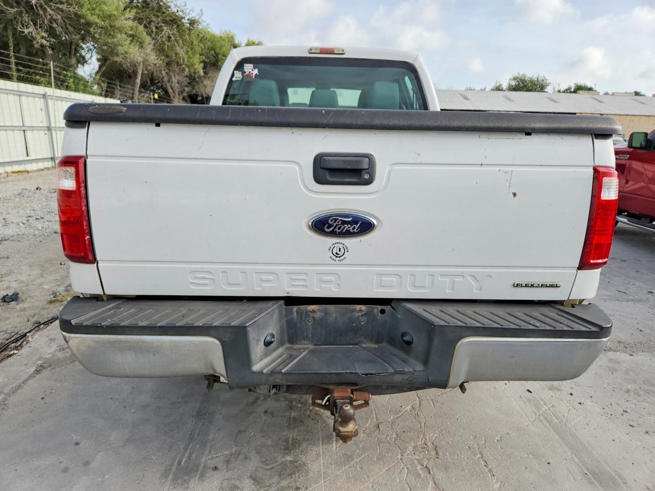 2014 Ford F250 Super Duty Белый vin: 1FT7W2B61EEA55321