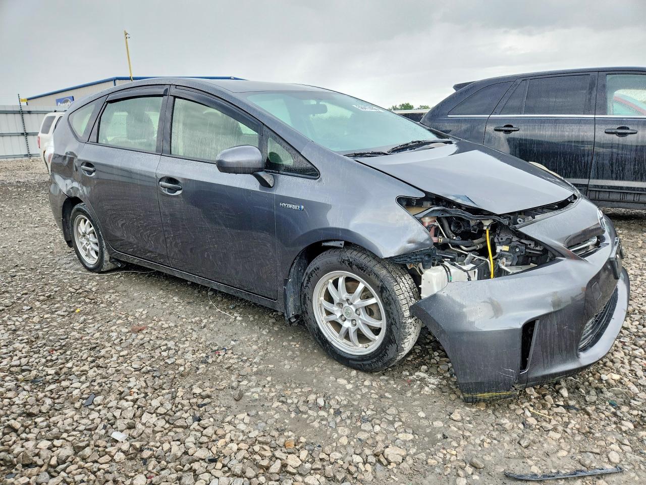 2013 Toyota Prius V Three Серый vin: JTDZN3EU6D3258842