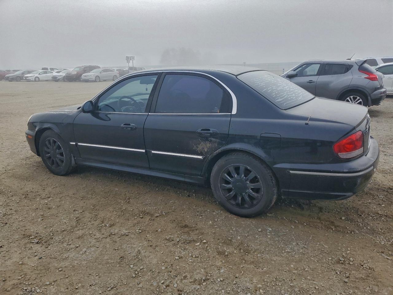 2003 Hyundai Sonata Gls Black vin: KMHWF35H83A815534