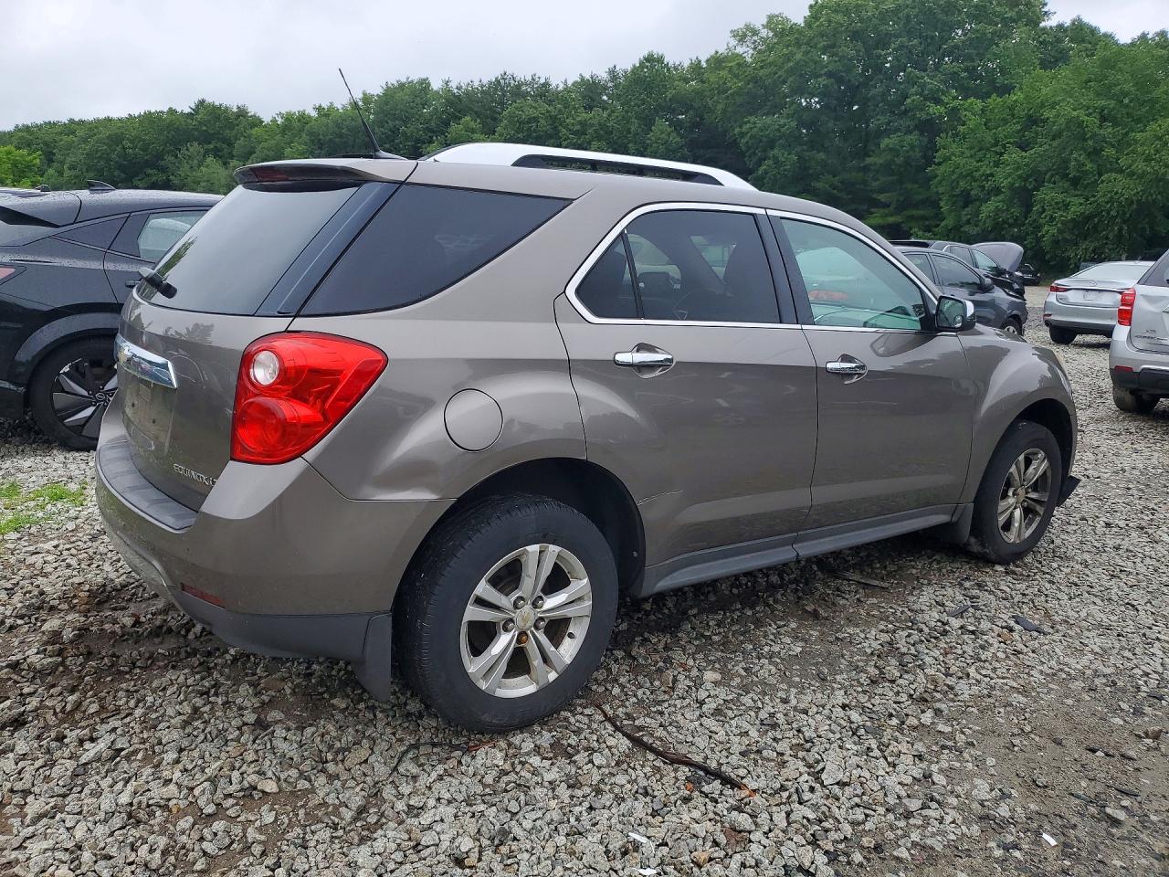 2011 Chevrolet Equinox Lt Brown vin: 2CNALPEC9B6325825
