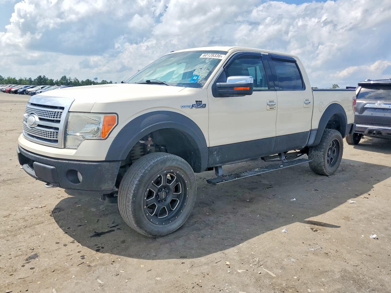 2009 Ford F150 Supercrew White vin: 1FTPW14V09FA34152
