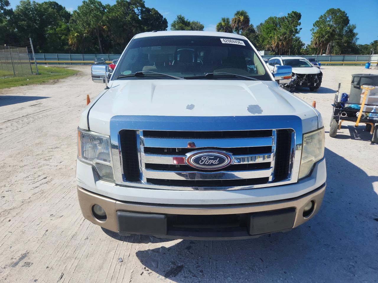 2011 Ford F150 Supercrew White vin: 1FTFW1EFXBFA55115