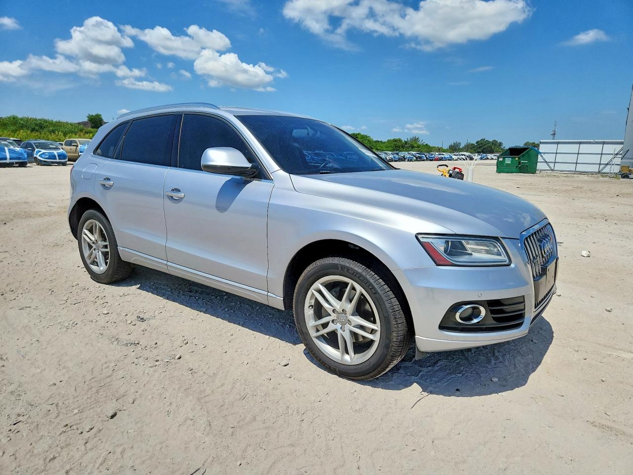 2015 Audi Q5 Premium Plus Silver vin: WA1LFAFP7FA101815