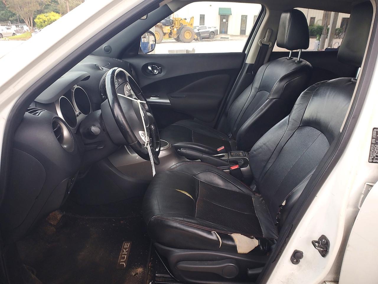 2014 Nissan Juke Sl Белый vin: JN8AF5MRXET354739