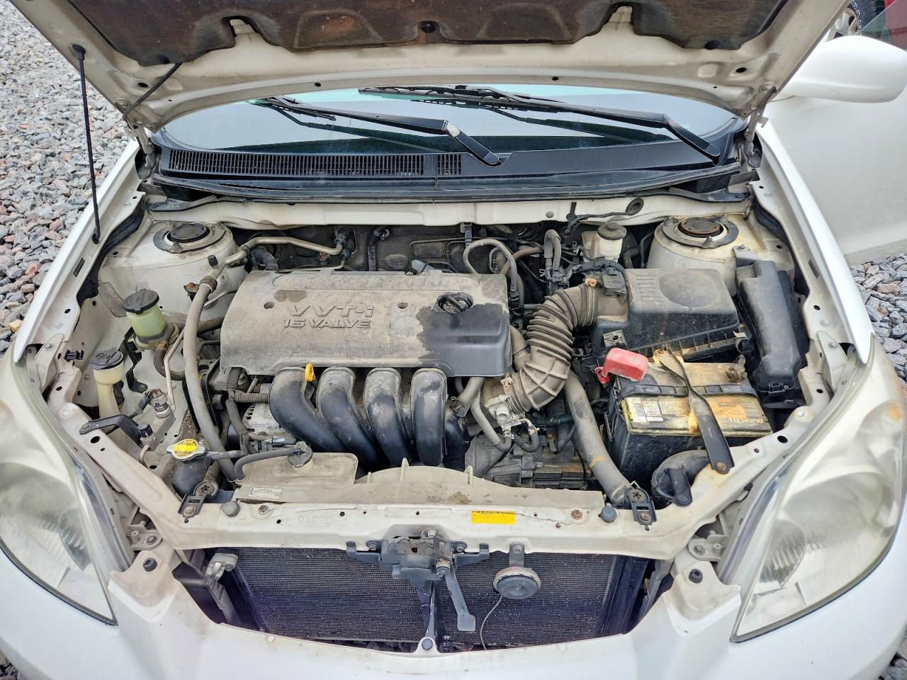 2008 Toyota Matrix Xr White vin: 2T1KR32E78C699704