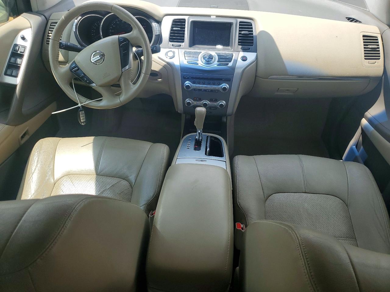 2014 Nissan Murano Sl Brown vin: JN8AZ1MW8EW505047